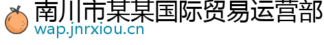 南川市某某国际贸易运营部